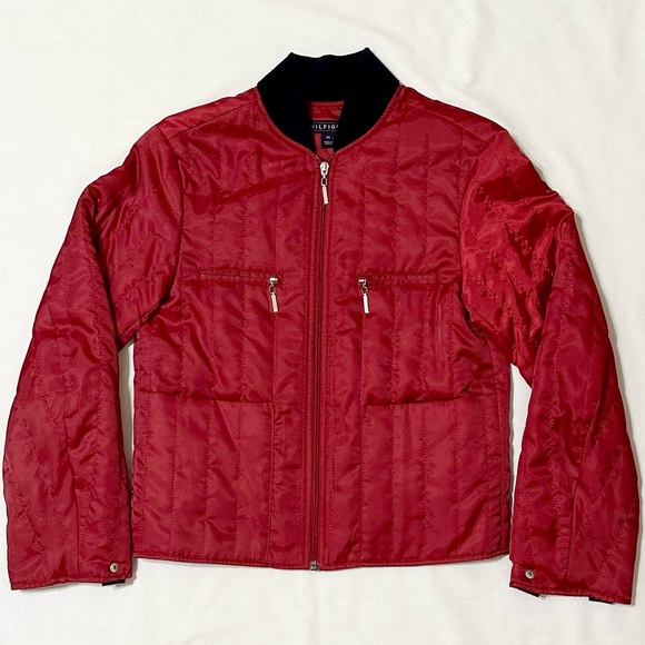 Rare Vtg Tommy Hilfiger Navy Wool Peacoat (2-In-1) Wear Together or Separate - M - Picture 6 of 16